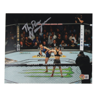 "Thug" Rose Namajunas Signed UFC 8x10 Photo (Beckett) at PristineAuction.com