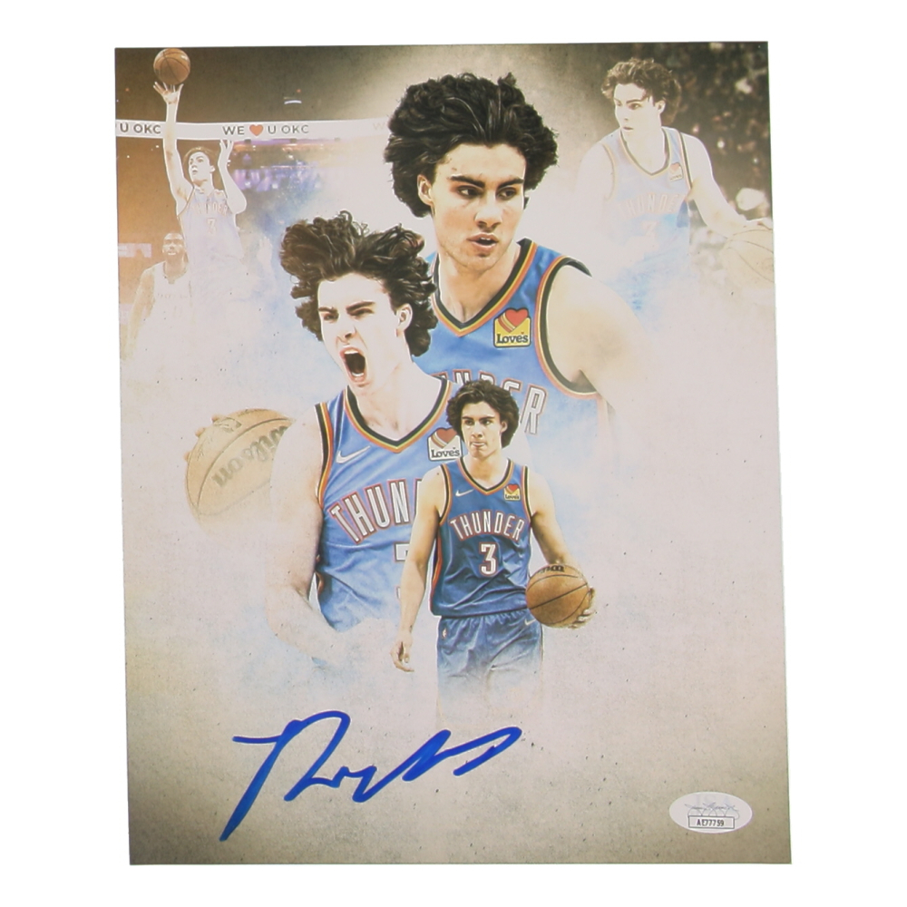 Josh Giddey Signed Thunder 8x10 Photo (JSA) at PristineAuction.com