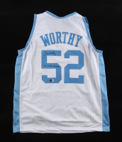 James Worthy Signed Jersey Inscribed "82 NCAA Champs" (Beckett) at PristineAuction.com