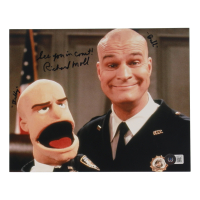 Richard Moll Signed "Night Court" 8x10 Photo Inscribed "See You In Court!", "Bull" & "Bully" (Beckett) at PristineAuction.com
