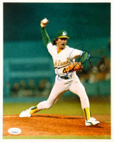Dennis Eckersley Signed Athletics 8x10 Photo (JSA) at PristineAuction.com