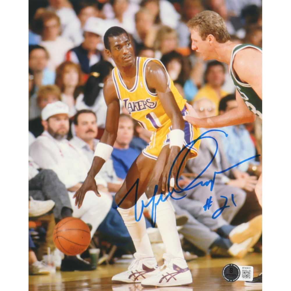 Michael Cooper Signed Lakers 8x10 Photo (Beckett) at PristineAuction.com