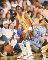 Michael Cooper Signed Lakers 8x10 Photo (Beckett) at PristineAuction.com
