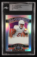 Bijan Robinson 2022 Leaf Valiant All-American Prismatic Platinum Blue Pre-Production Proof #NNO #1/1 RC (Leaf) at PristineAuction.com