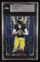 JJ McCarthy 2024 Leaf Metal Autograph Laser Blue Pre-Production Proof #NNO #1/1 RC (Leaf) at PristineAuction.com