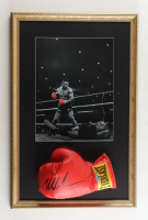 Mike Tyson Signed Custom Framed Everlast Boxing Glove Display with Photo (Tyson) at PristineAuction.com
