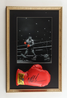 Mike Tyson Signed Custom Framed Everlast Boxing Glove Display with Photo (Tyson) at PristineAuction.com
