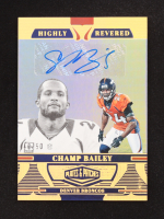Champ Bailey 2023 Panini Plates and Patches Highly Revered Autographs Gold #4 #42/50 at PristineAuction.com