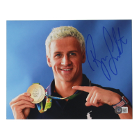 Ryan Lochte Signed Team USA 8x10 Photo (Beckett) at PristineAuction.com