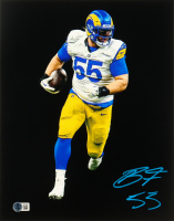 Braden Fiske Signed Rams 11x14 Photo (Beckett) at PristineAuction.com