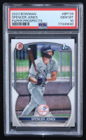 Spencer Jones 2023 Bowman Prospects #BP139 RC (PSA 10) at PristineAuction.com