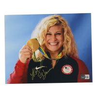 Kayla Harrison Signed Team USA 8x10 Photo (Beckett) at PristineAuction.com