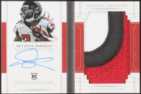 Devonta Freeman 2014 Panini National Treasures Jumbo Rookie Signatures #RJDF #14/99 at PristineAuction.com