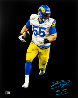 Braden Fiske Signed Rams 16x20 Photo (Beckett) at PristineAuction.com