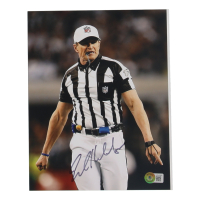 Ed Hochuli Signed 8x10 Photo (Beckett) at PristineAuction.com