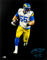 Braden Fiske Signed Rams 16x20 Photo (Beckett) at PristineAuction.com