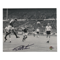 Sir Geoff Hurst Signed England 8x10 Photo (Beckett) at PristineAuction.com