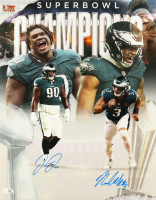 Nolan Smith Jr. & Jordan Davis Signed Eagles Super Bowl LIX 16x20 Photo (JSA) at PristineAuction.com