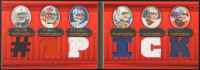 JaMarcus Russell / Carson Palmer / Eli Manning / Peyton Manning / Troy Aikman / John Elway 2007 Topps Triple Threads #10/36 at PristineAuction.com