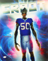 Greg Rousseau Signed Bills 16x20 Photo Inscribed "I Am Groot" (JSA) at PristineAuction.com