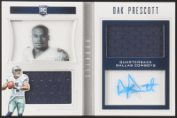 Dak Prescott 2016 Panini Playbook Game Worn Material Auto #129 #126/199 at PristineAuction.com