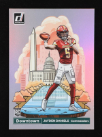 Jayden Daniels 2024 Donruss Downtown! #16 RC at PristineAuction.com