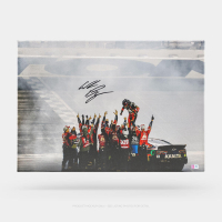William Byron Signed NASCAR 20x30 Gallery Wrapped Photo on SpeedCanvas (PA) at PristineAuction.com