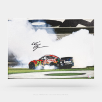 William Byron Signed NASCAR 20x30 Gallery Wrapped Photo on SpeedCanvas (PA) at PristineAuction.com
