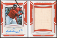 David Ortiz 2023 Panini National Treasures Jumbo Material Signatures #JMSDO #3/10 at PristineAuction.com