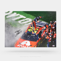 William Byron Signed NASCAR 20x30 Gallery Wrapped Photo on SpeedCanvas (PA) at PristineAuction.com