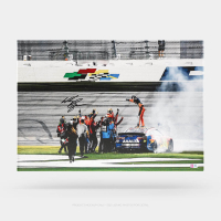 William Byron Signed NASCAR 20x30 Gallery Wrapped Photo on SpeedCanvas (PA) at PristineAuction.com