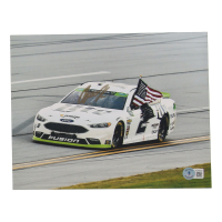 Brad Keselowski Signed NASCAR 8x10 Photo (Beckett) at PristineAuction.com