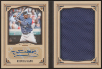Miguel Sano 2016 Panini Prime Cuts Jumbo Rookie Autograph Materials #RJSMS #9/25 at PristineAuction.com