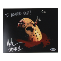 Ari Lehman Signed "Friday the 13th" 8x10 Photo Inscribed "Jason 1" & "I Never Die (Beckett) at PristineAuction.com