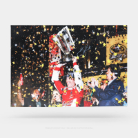 Kevin Harvick Signed NASCAR 20x30 Gallery Wrapped Photo on SpeedCanvas (PA) at PristineAuction.com