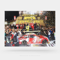 Kevin Harvick Signed NASCAR 20x30 Gallery Wrapped Photo on SpeedCanvas (PA) at PristineAuction.com