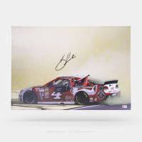 Kevin Harvick Signed NASCAR 20x30 Gallery Wrapped Photo on SpeedCanvas (PA) at PristineAuction.com