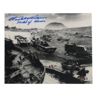 Hershel W. Williams Signed 8x10 Photo Inscribed "Medal of Honor" (Beckett) at PristineAuction.com