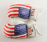 Mike Tyson Signed Pair of Everlast USA Boxing Gloves (Tyson) at PristineAuction.com