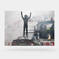 Ty Gibbs Signed NASCAR 20x30 Gallery Wrapped Photo on SpeedCanvas (PA) at PristineAuction.com