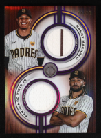 Manny Machado / Fernando Tatis Jr. 2025 Topps Tribute Dual Player Relics Purple #TPDRMT #14/50 at PristineAuction.com