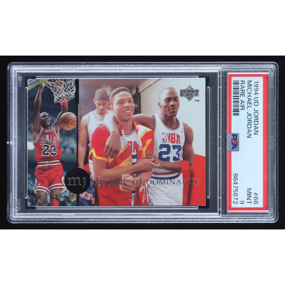 Michael Jordan 1994 Upper Deck Jordan Rare Air #66 (PSA 9) at PristineAuction.com
