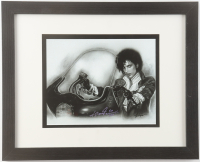 "Prince" Custom Framed LE Lithograph Print By Anthony Douglas (Douglas) at PristineAuction.com