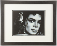 "Michael Jackson" Custom Framed LE Lithograph Print By Anthony Douglas (Douglas) at PristineAuction.com