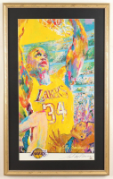 Leroy Neiman Signed Custom Framed Neiman Art Print Display (PSA) at PristineAuction.com