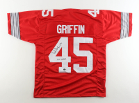 Archie Griffin Signed Jersey Inscribed "HT 1974/75" (Beckett) at PristineAuction.com
