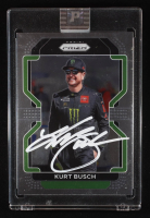 Kurt Busch Signed 2022 Panini Prizm #44 (PA) at PristineAuction.com