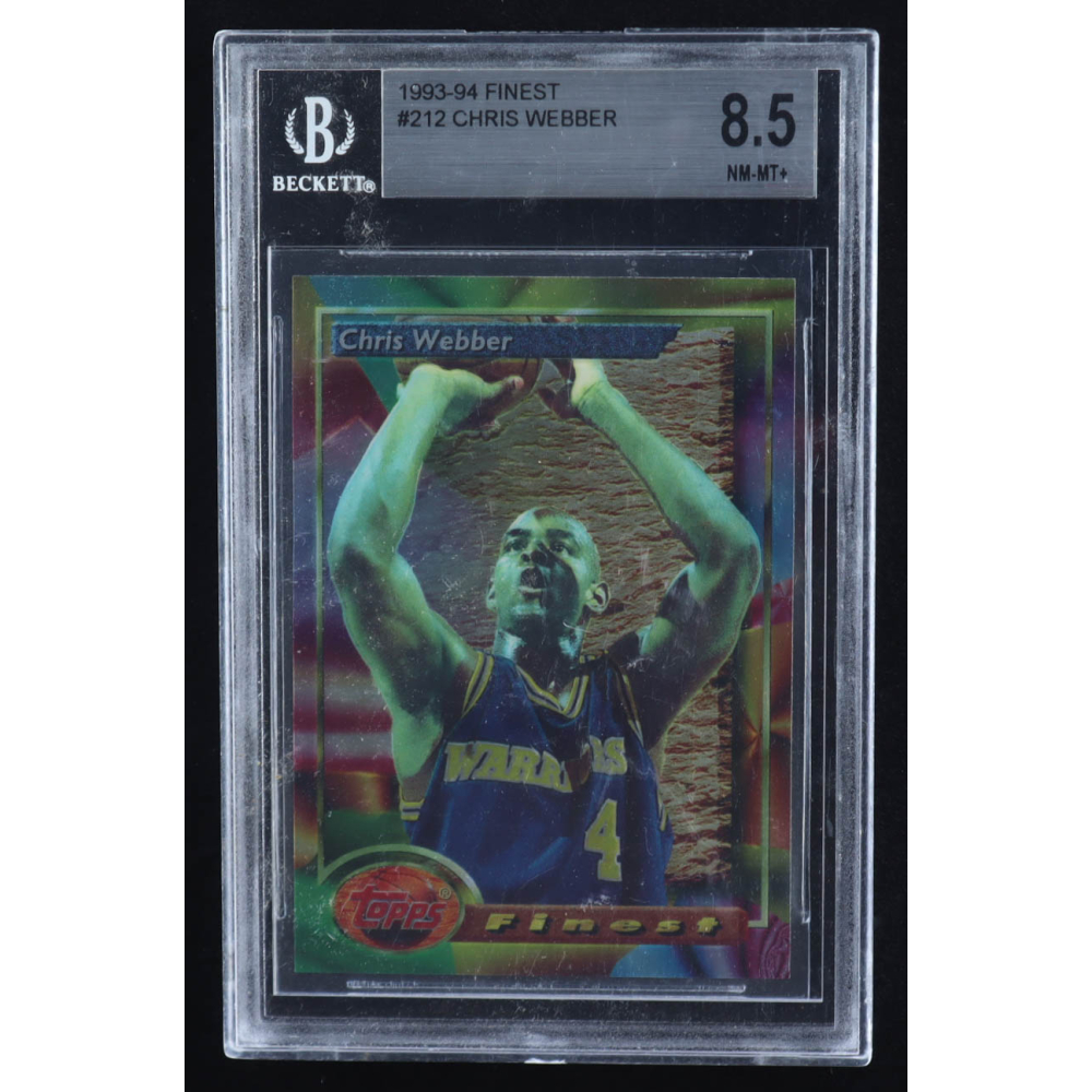 Chris Webber 1993-94 Finest #212 RC (BGS 8.5) at PristineAuction.com