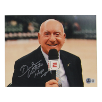 Dick Vitale Signed 8x10 Photo Inscribed "HOF 08" (Beckett) at PristineAuction.com