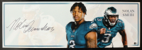 Nolan Smith Jr. Signed Eagles 12x36 Panoramic Photo (Beckett) at PristineAuction.com